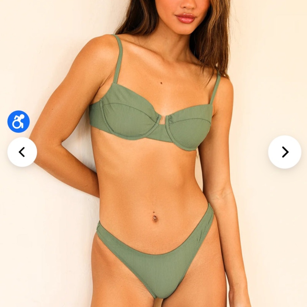 Dippin Daisy’s Gigi Top & Bottom Seashore Bottom